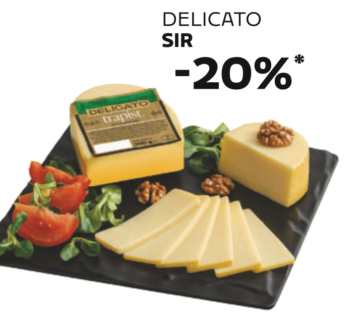 Delicato Sir - Akcija u trgovini Tommy