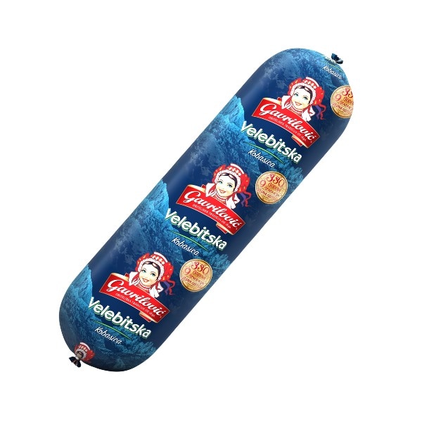 Velebitska kobasica Gavrilović 1kg - Akcija u trgovini Vrutak