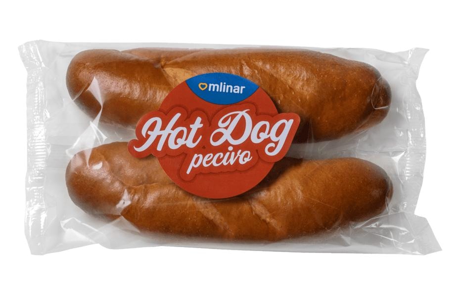 MLINAR Hot Dog peciva 2 kom, 140 g