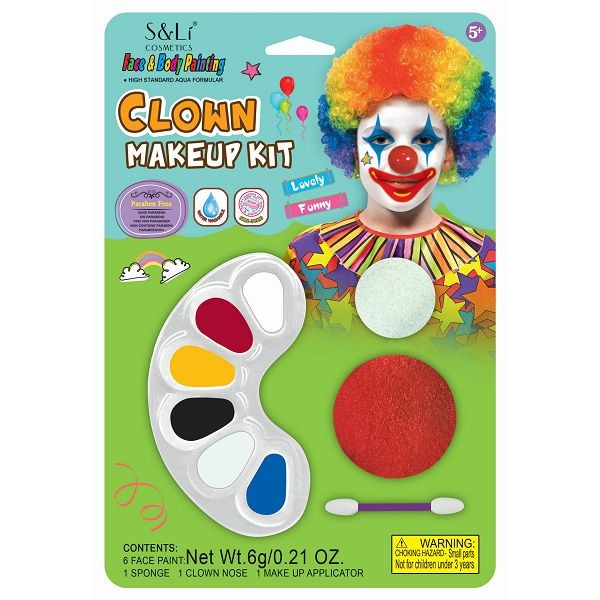 Set za šminkanje Klaun 1 set - Akcija u trgovini Spar