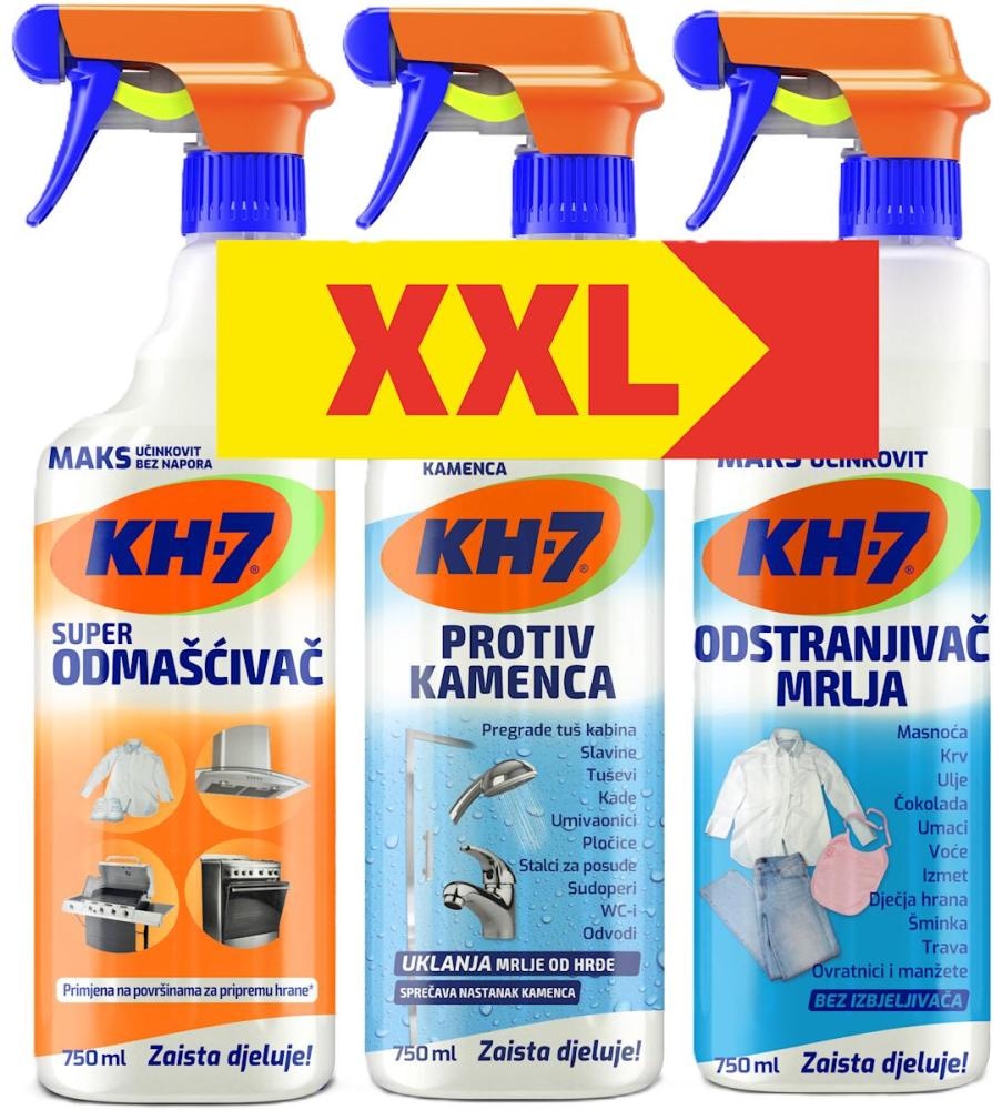 KH-7 Sredstva za čišćenje 500 - 750 ml - Akcija u trgovini Plodine