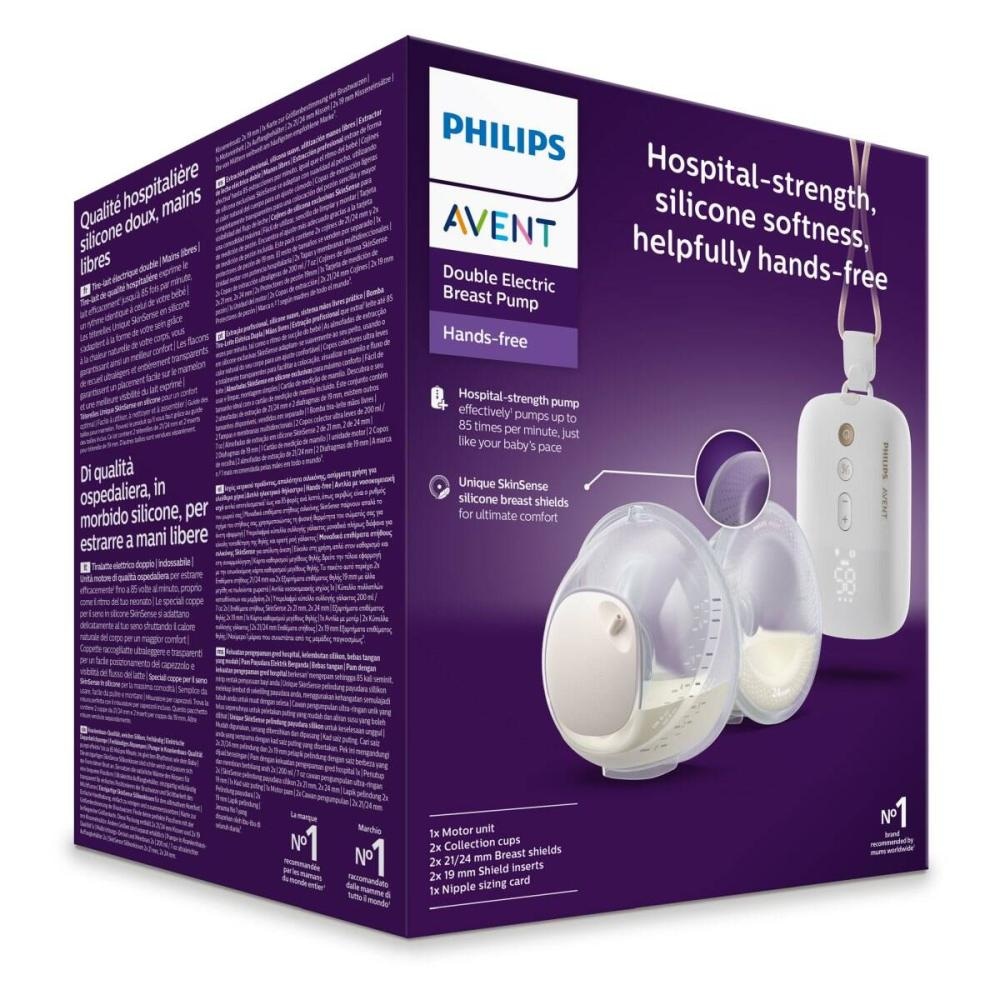 Philips Avent Električna izdajalica Hands-free, dvostruka