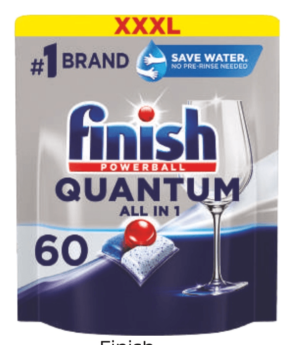 Finish Deterdžent za strojno pranje posuđa 60 kom - Akcija u trgovini Tommy