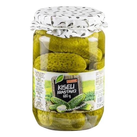 Kiseli krastavci 1000 ml Plodine - Akcija u trgovini Plodine