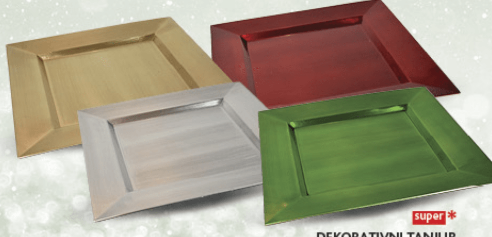 Dekorativni tanjur kom