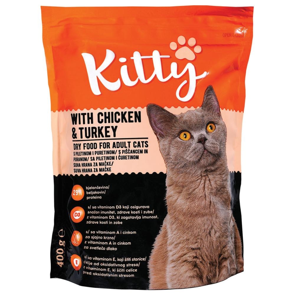 Kitty Hrana za mačke 400g