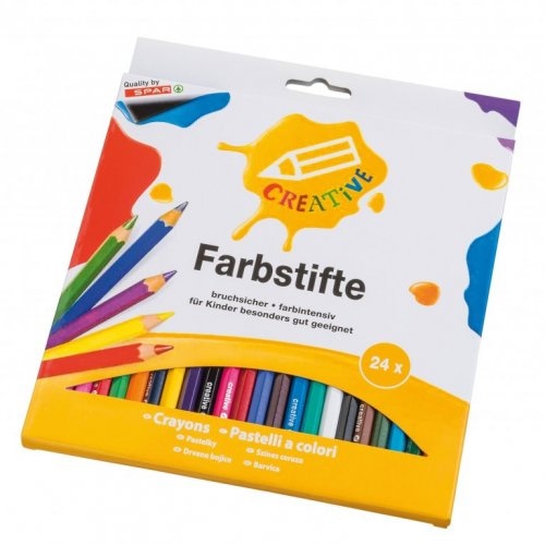 Drvene boje Jumbo Spar Creativa 12 komada, 1 pak - Akcija u trgovini Spar