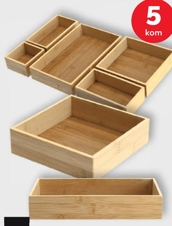 Organizator za kupaonicu 5 kom