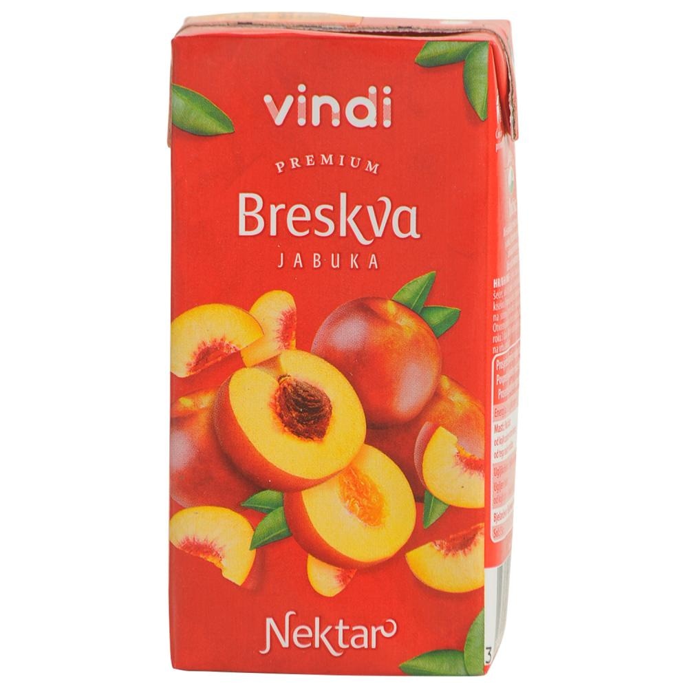 VINDI Kašasti nektar breskva/jabuka 200 ml - Akcija u trgovini Pivac