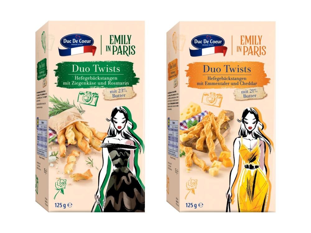 Twist štapići s maslacem 125 g Duc De Coeur - Akcija u trgovini Lidl