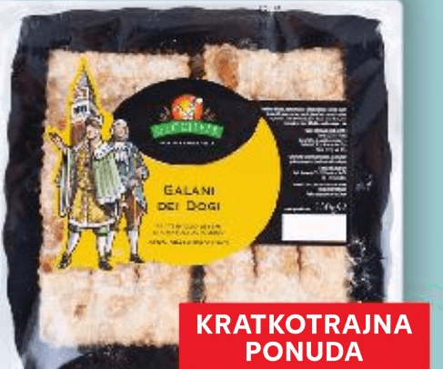 GECCHELE Kroštule 150 g - Akcija u trgovini Kaufland