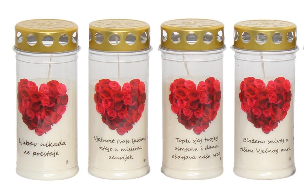 Lampion nadgrobni Paxlui Rose - Akcija u trgovini KTC