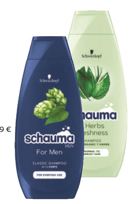 Šampon za kosu Schauma 400 ml - Akcija u trgovini Spar