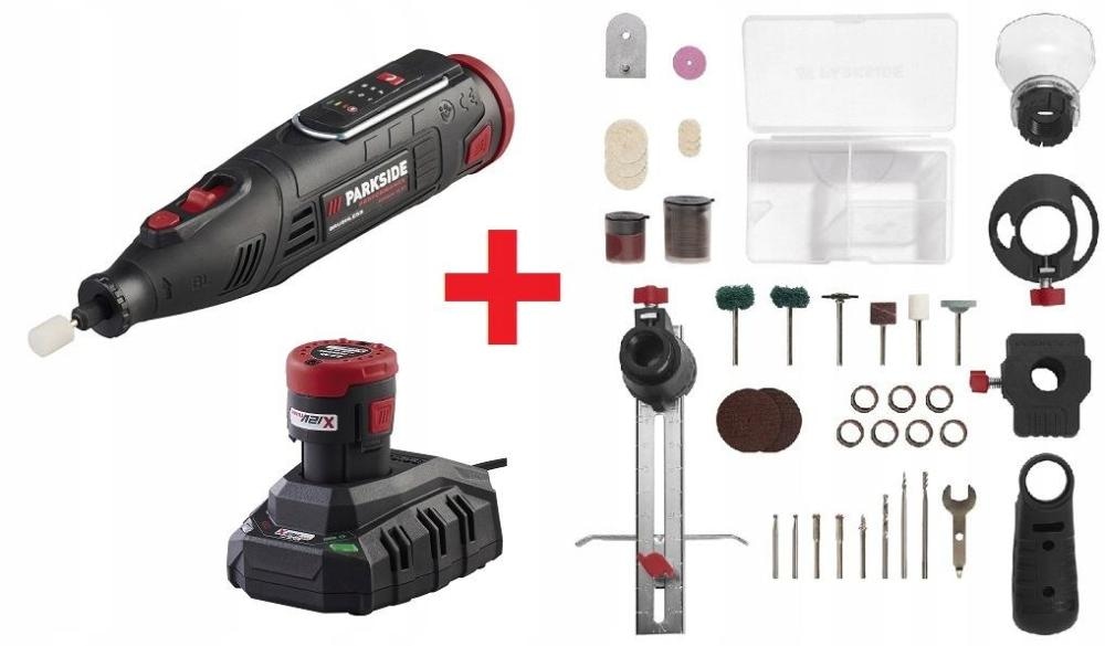 Parkside Performance Aku precizna bušilica-brusilica 12 V