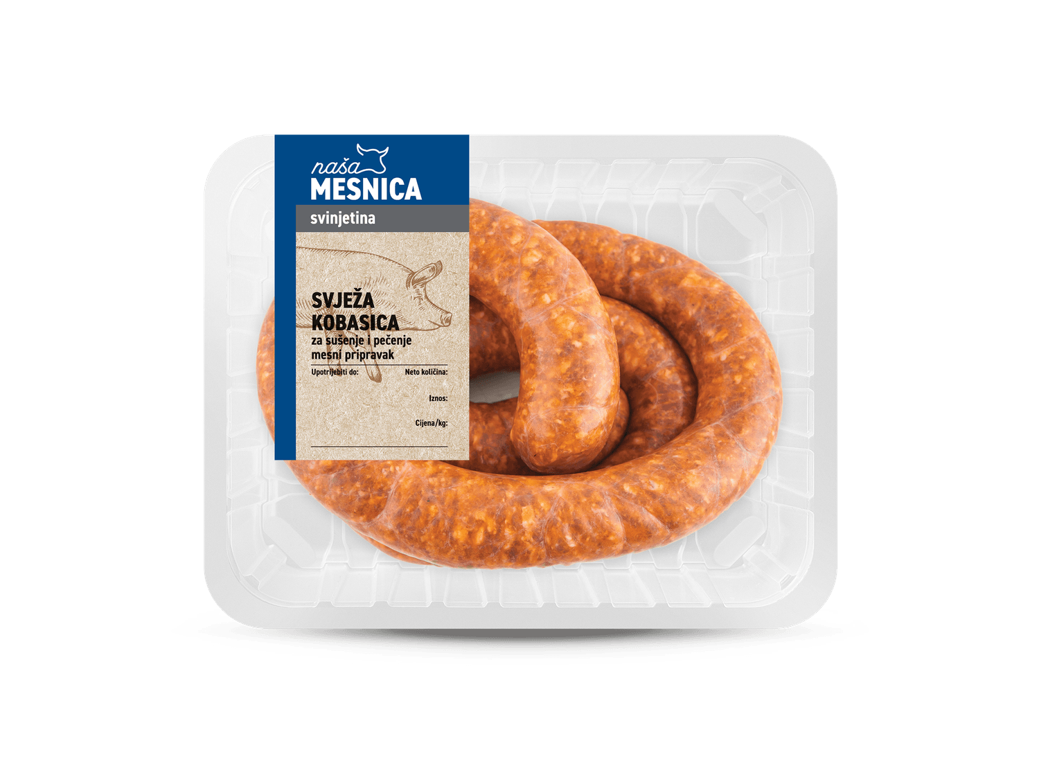 Svježa domaća kobasica cca 1 kg