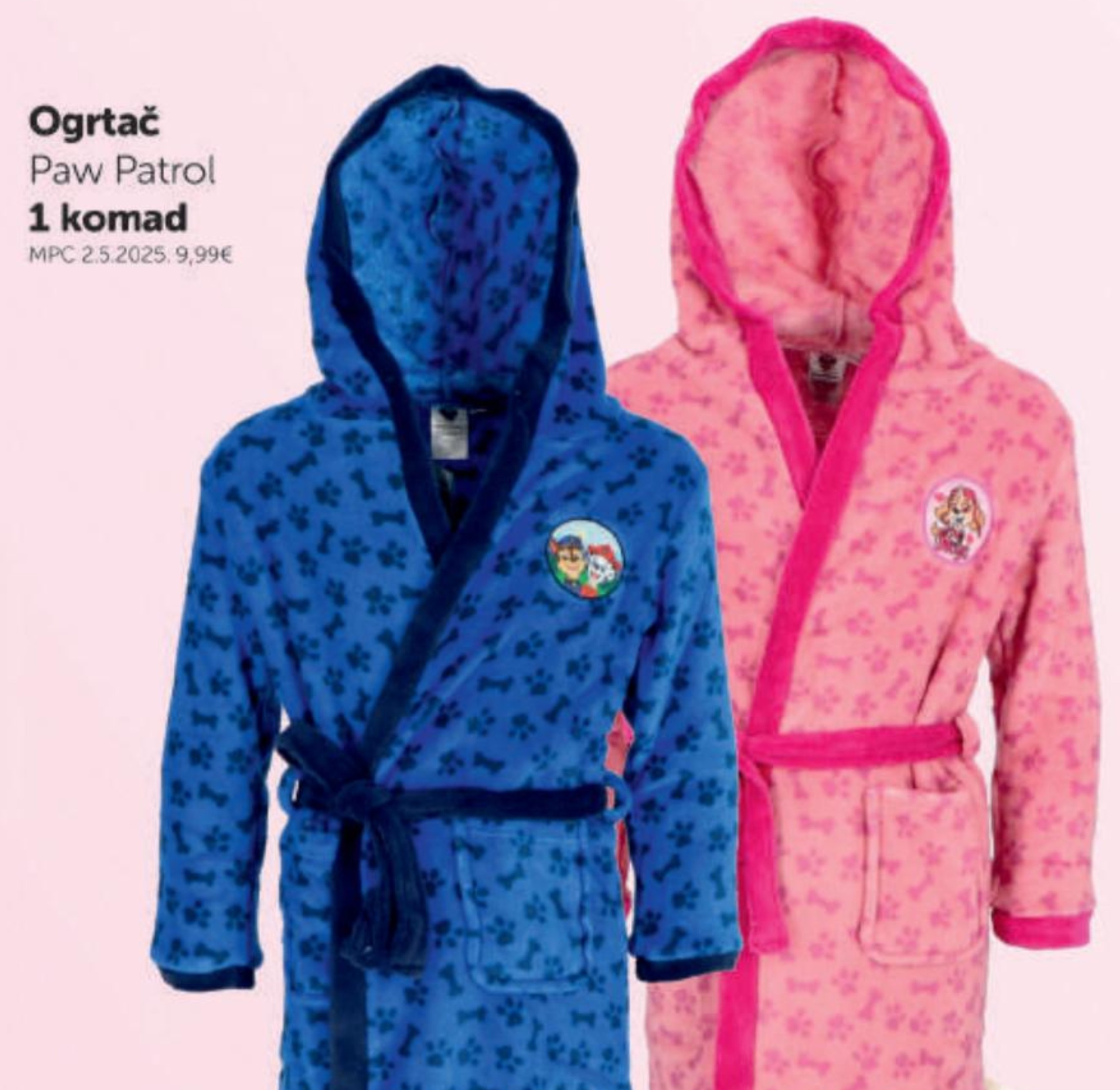 Ogrtač Paw Patrol 1 komad
