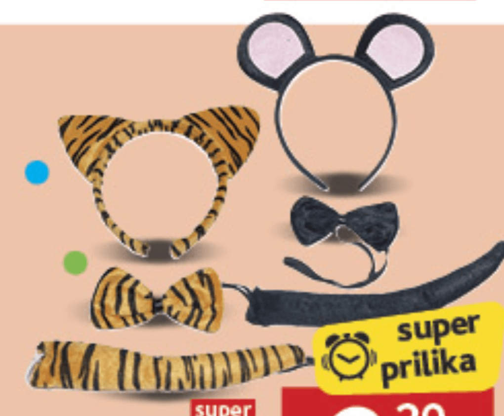 Set za maskiranje 1 set - Akcija u trgovini Konzum