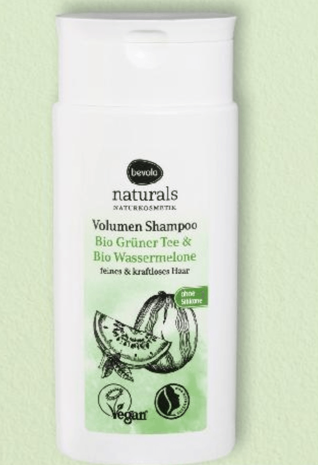 Šampon Bevola Naturals Volumen Bio Grüner Tee & Bio Wassermelone 200 ml - Akcija u trgovini Kaufland