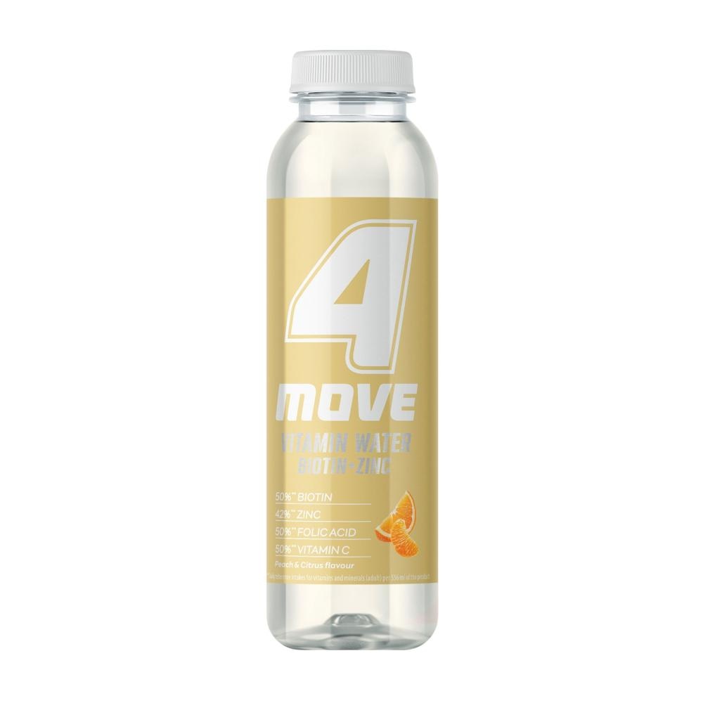 4 Move Vitamin Water Biotin + Zinc 556ml - Akcija u trgovini Žabac