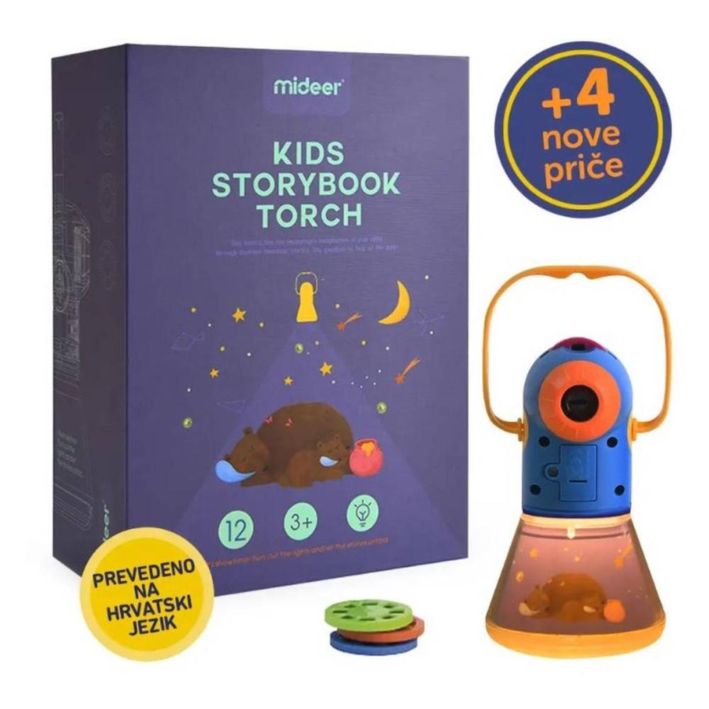 Mideer Dječji projektor Kid Storybook Torch