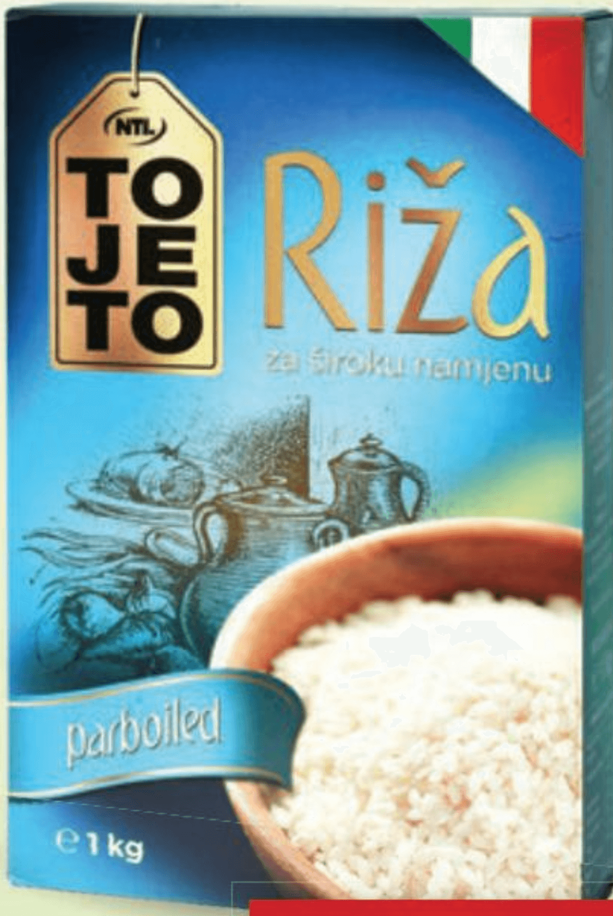 Riža parboiled 1 kg - Akcija u trgovini NTL