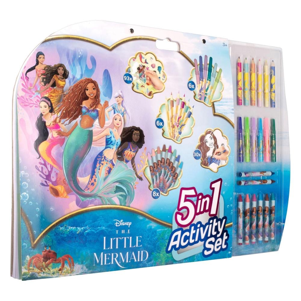 Set za bojanje Little Mermaid 1 pakiranje