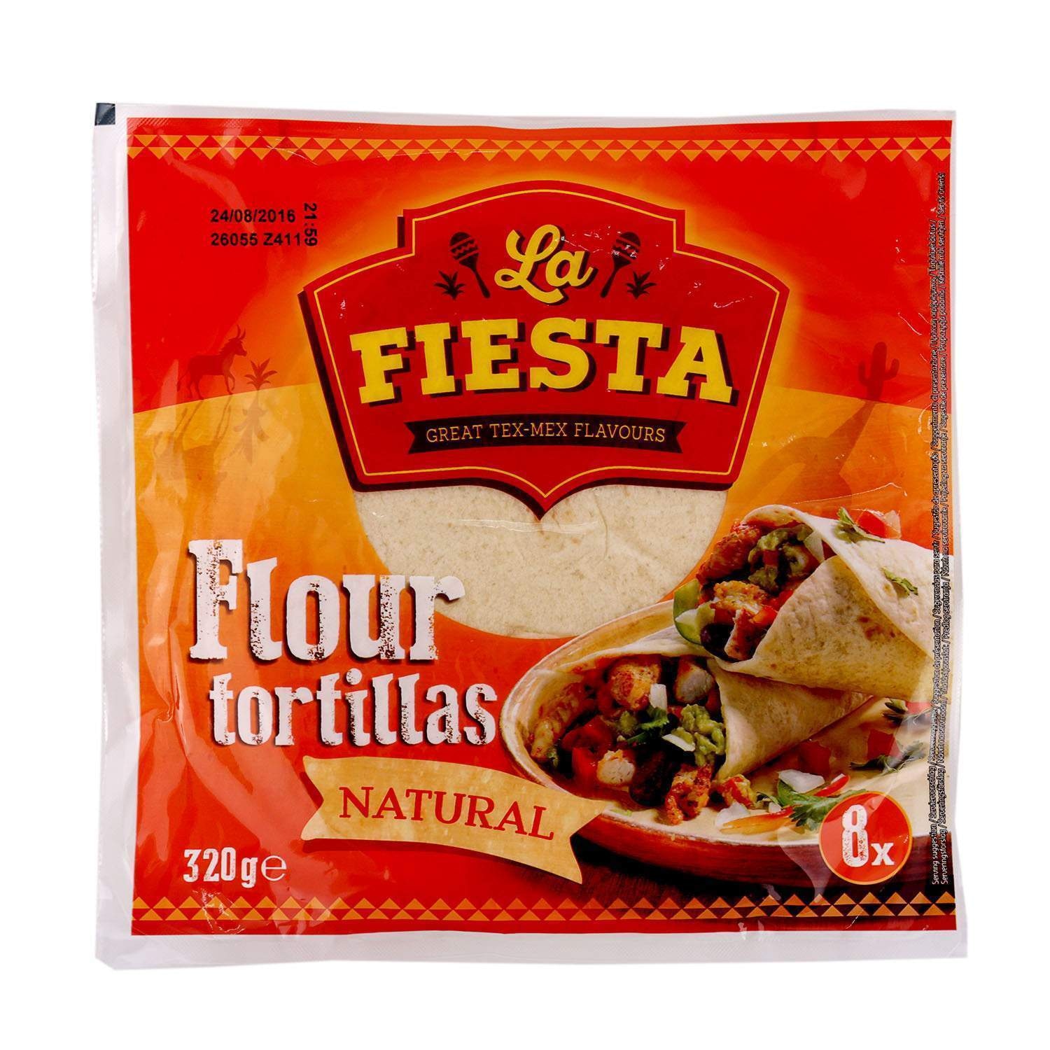 LA FIESTA Flour tortillas