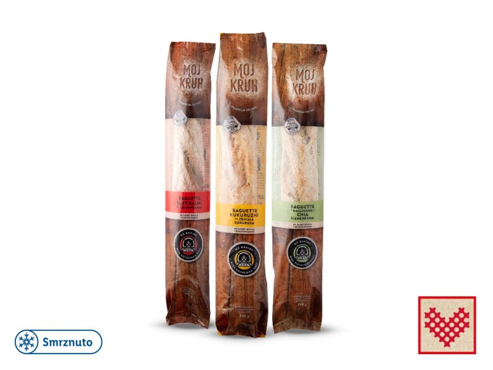 MOJ KRUH Baguette 260 g - Akcija u trgovini Lidl