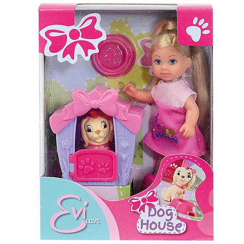 Evi lutka s ljubimcima 12cm, kom