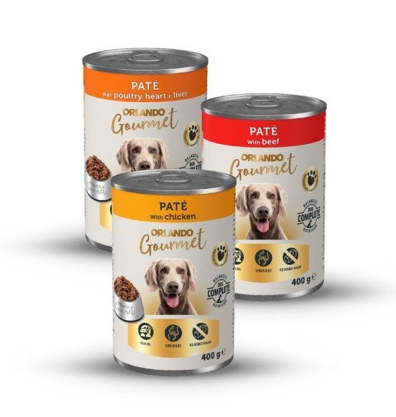 Orlando Gourmet Hrana za pse 400 g - Akcija u trgovini Lidl