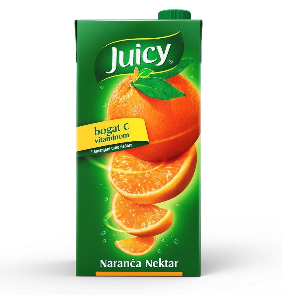 Voćni nektar Juicy naranča 2l