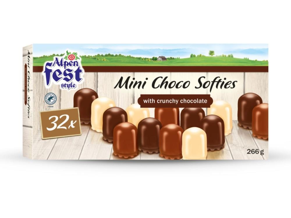 Alpen Fest Mini pjenasti poljupci 266 g - Akcija u trgovini Lidl