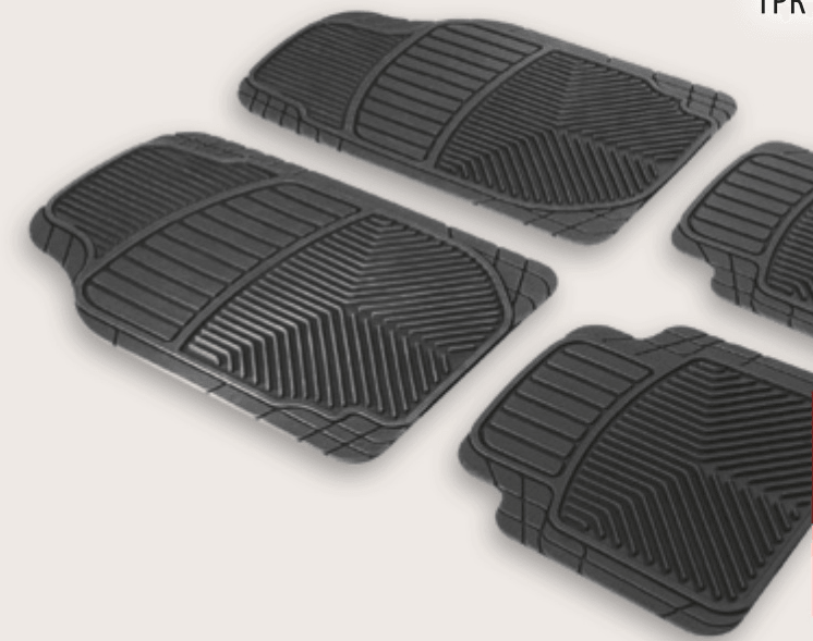 Set gumenih tepiha Simpex 12767 4 tepiha u setu