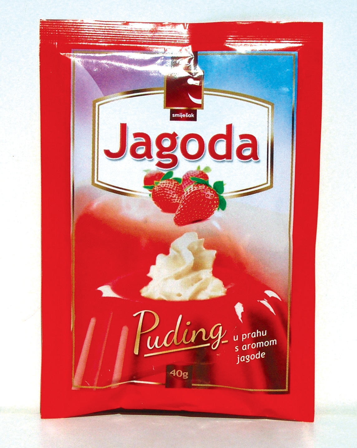 Puding vanilija, jagoda Smiješak 40 g