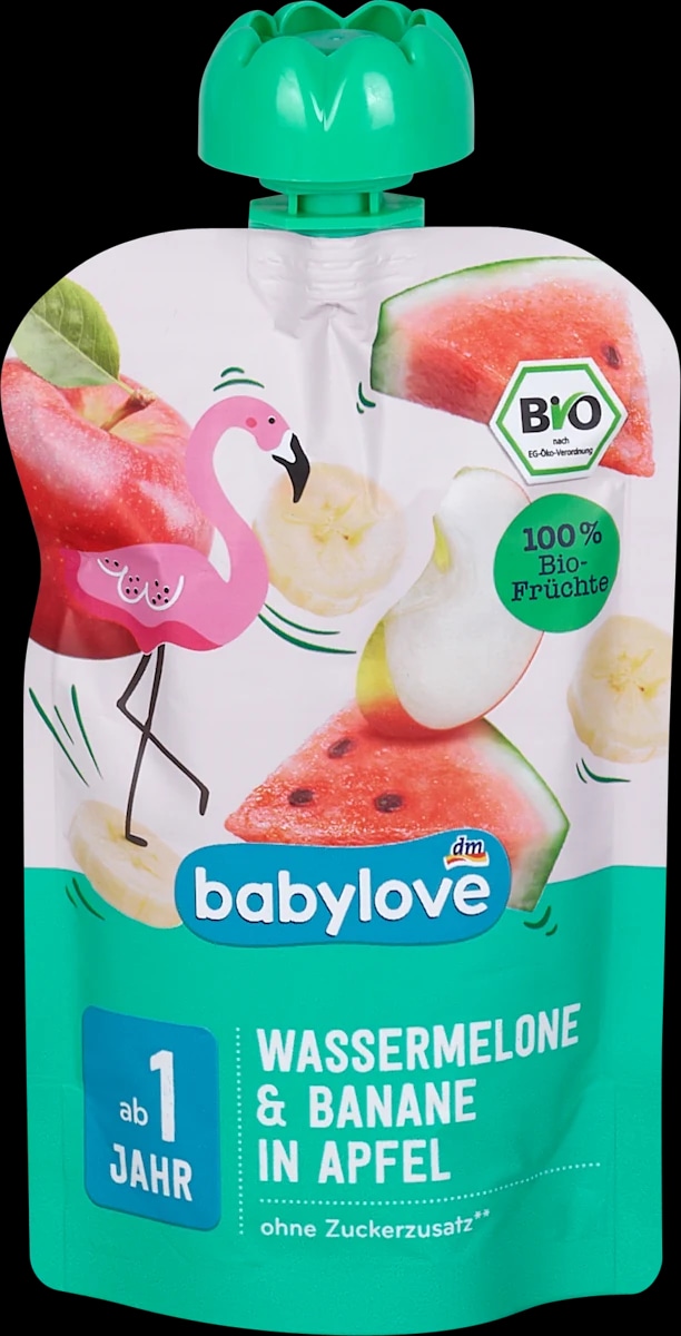 babylove EKO voćna kašica u vrećici 100 g