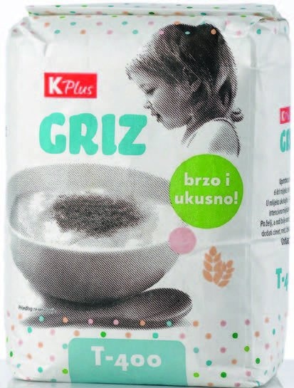 K Plus Griz 1kg