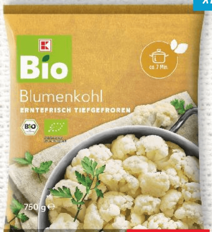 Karfiol 750 g - Akcija u trgovini Kaufland