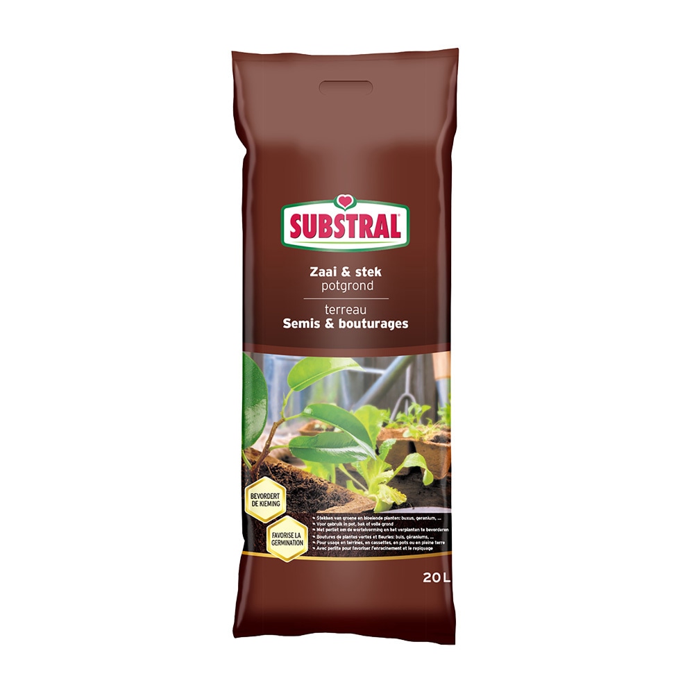 Zemlja za sijanje i pikiranje SUBSTRAL 20 l - Akcija u trgovini Pevex