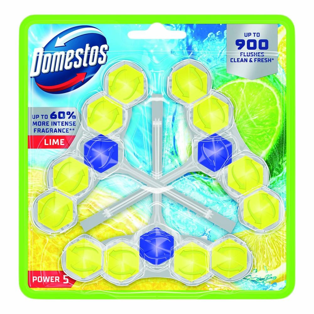 DOMESTOS Osvježivač školjke 3x50 g