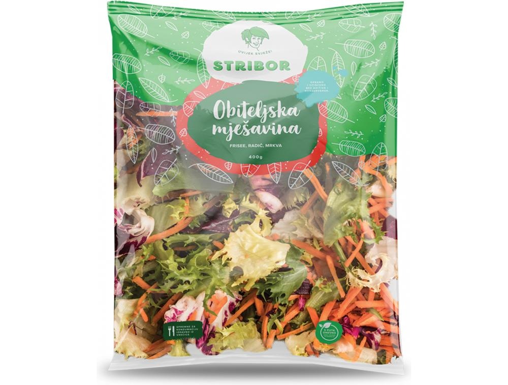 STRIBOR Salata 400 g - Akcija u trgovini Kaufland