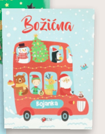 Božić - Moje svjetlucave naljepnice