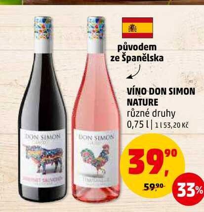 Simon Nature Vino 0,75 l - Akcija u trgovini Trgovina Krk