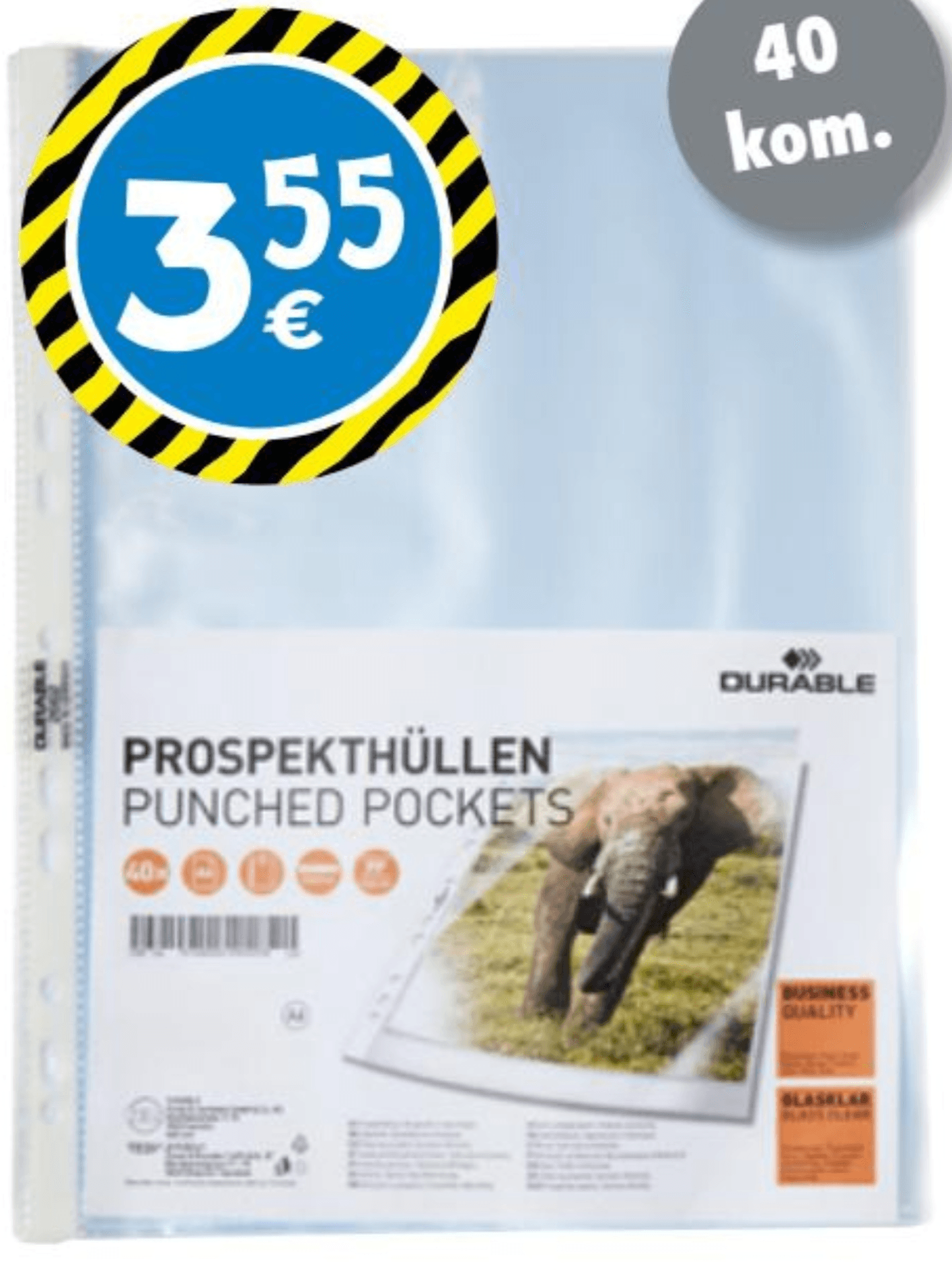 Folije 40 kom. - Akcija u trgovini Tedi