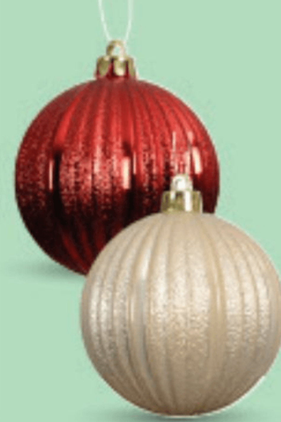 Božićne kuglice 6 komada