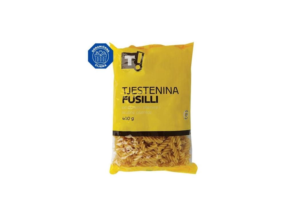 T! Tjestenina 400 g - Akcija u trgovini Tommy