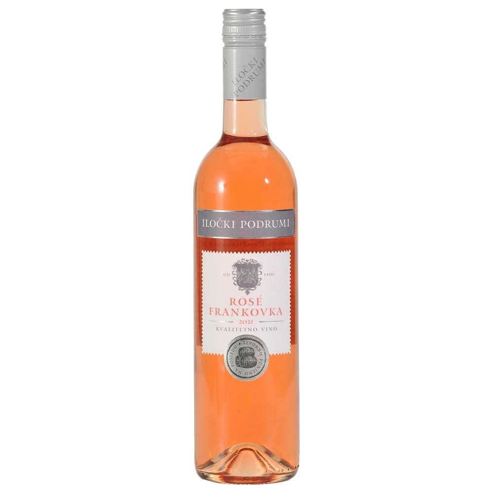 Vino frankovka rose Iločki podrumi 0,75 l - Akcija u trgovini KTC