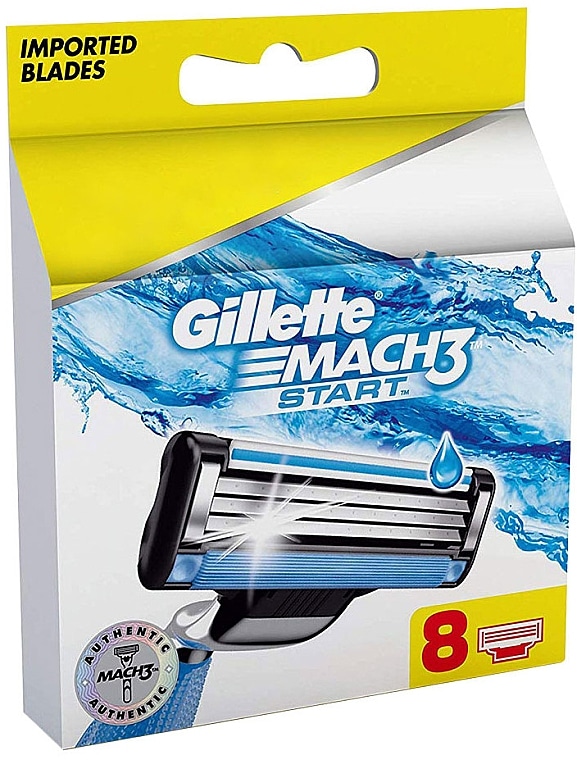 Gillette Fusion/Mach3 patrone za brijač 8 kom Gillette