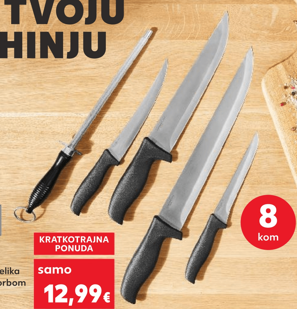 Set noževa 8 kom