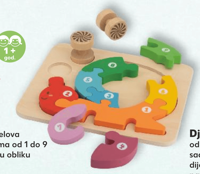 Dječja slagalica Puž - Akcija u trgovini Kaufland