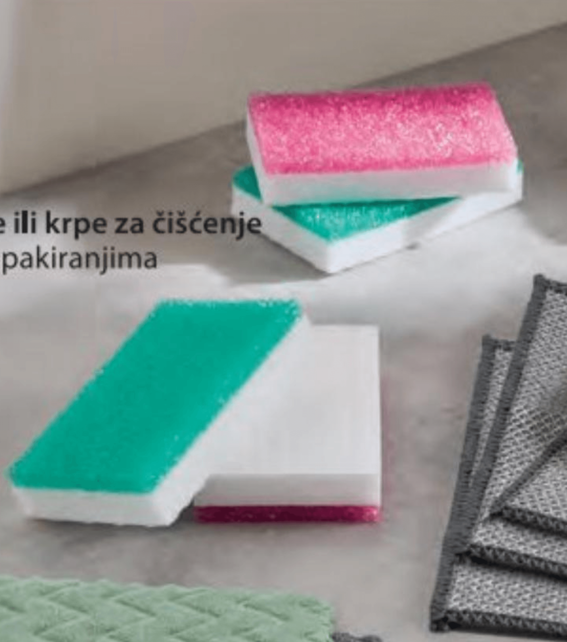 Spužvice za čišćenje ili krpe za čišćenje - Akcija u trgovini NKD